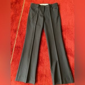 Theory lightweight wool boot leg pants size 4